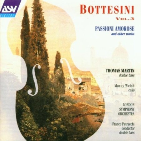 BOTTESINI - Martin - Passioni amorose, pour deux contrebasses et piano..